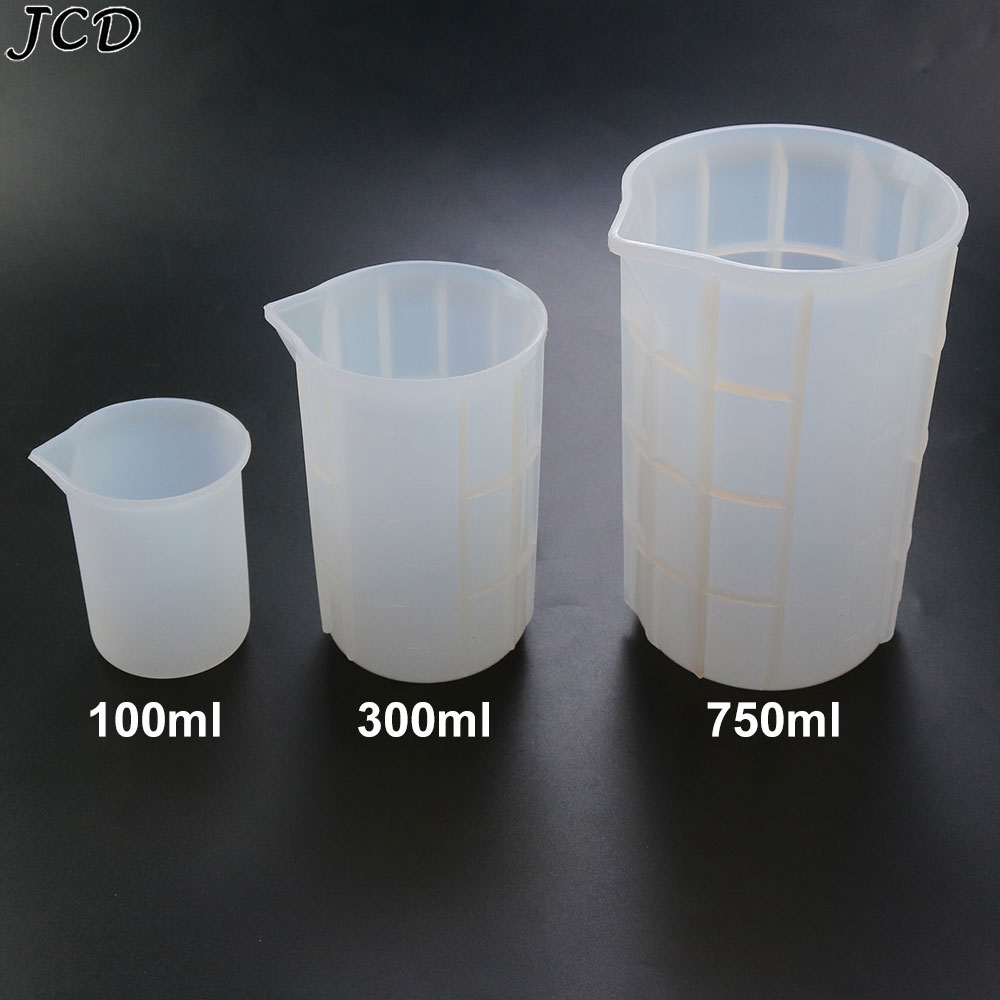 Ceramic Candle Vessel - JCD 100ML/300ML/750ML Silikon Messbecher Mit Skala