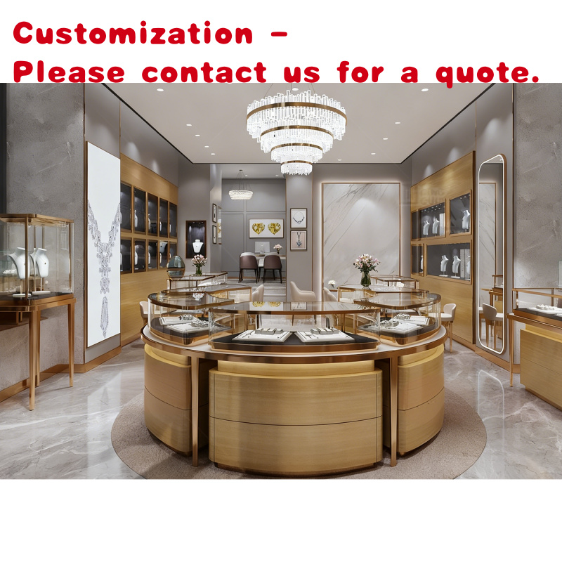 Interior Design Lighting Layout - benutzerdefinierte. Modernes Dubai-Juweliergeschäft, Innenarchitektur mit LED-Beleuchtung,