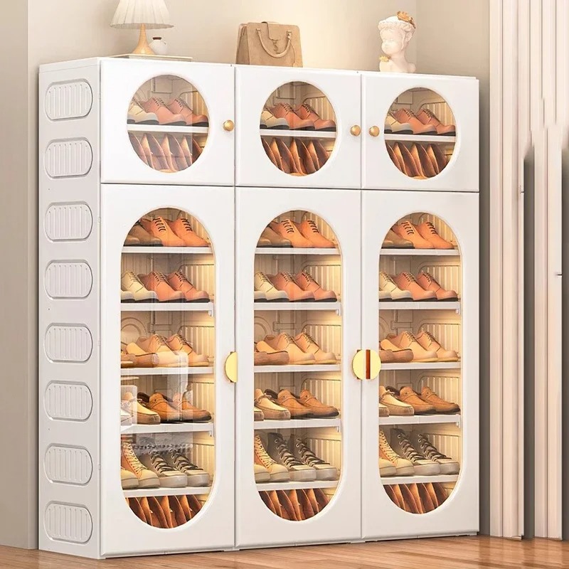 Interior Design White And Wood - Interior Fashion Schuhschränke Ästhetischer Organizer Home