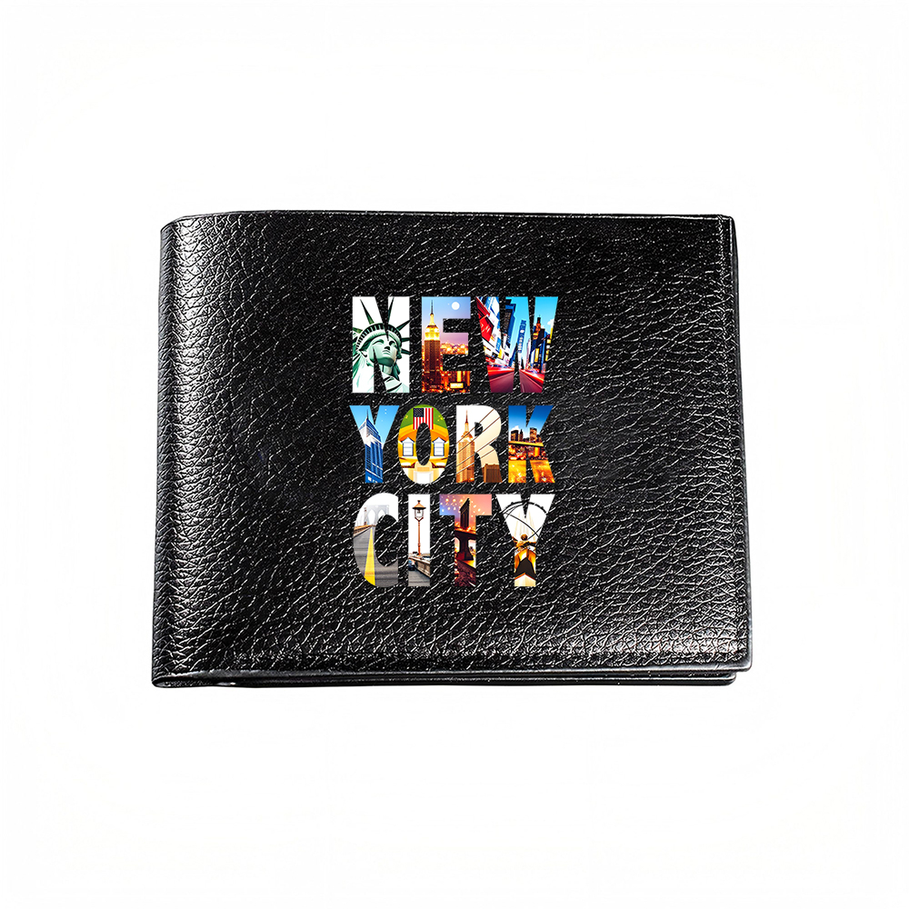 Interior Design New York - New York City Stadtlandschaft-Druck Herren-Geldbörse Kartenhalter