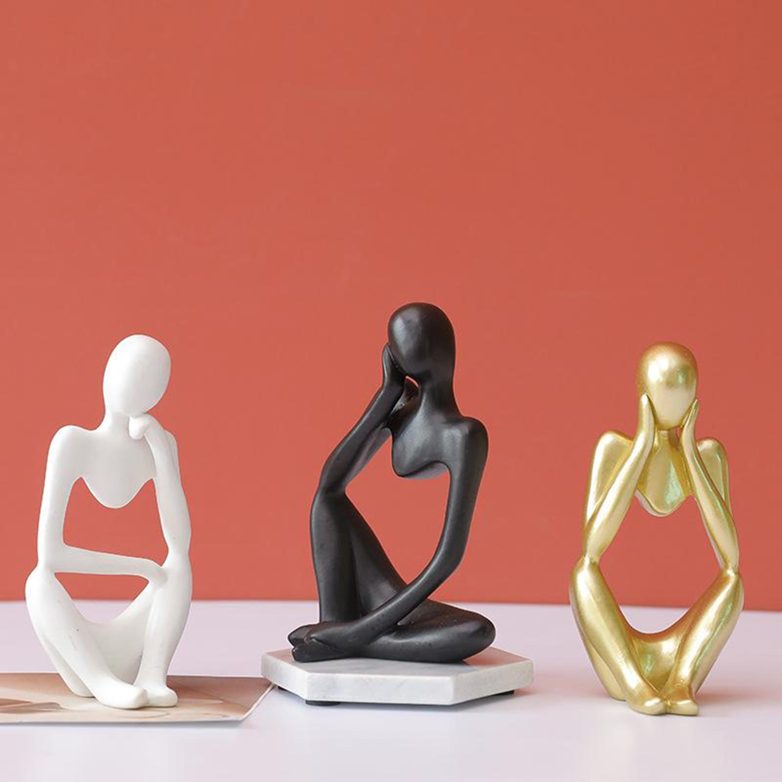 Interior Design Home - Moderne abstrakte Statuen Skulptur Harz künstlerische