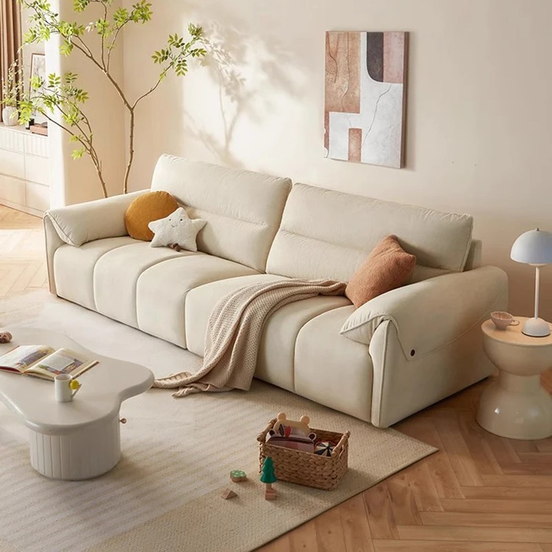 Interior Design White And Wood - Mode Innen Wohnzimmer Sofas Akzent Design