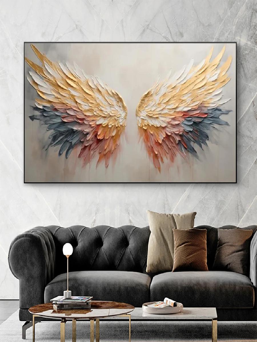 Buntes abstraktes Engelsflügel – Interior Design Studio Bewertung und Preis