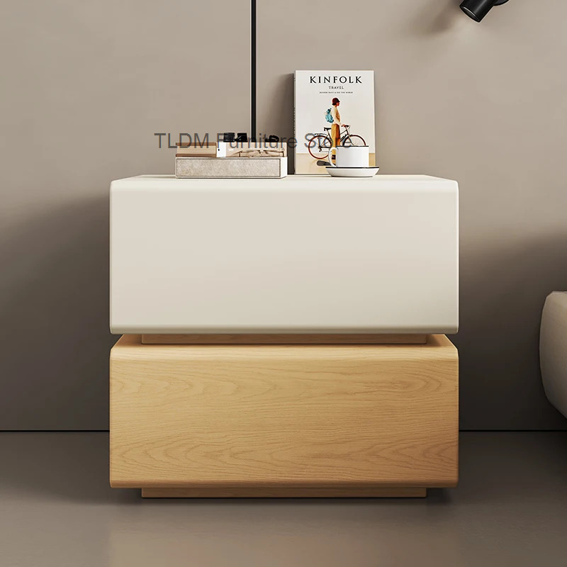 Nordischer Luxus-Nachttisch au – Interior Design White And Wood Bewertung und Preis