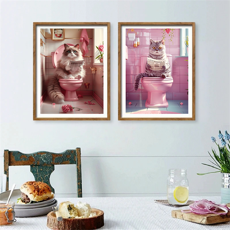 Tier auf der Toilette und zum  – Interior Design Studio Bewertung und Preis