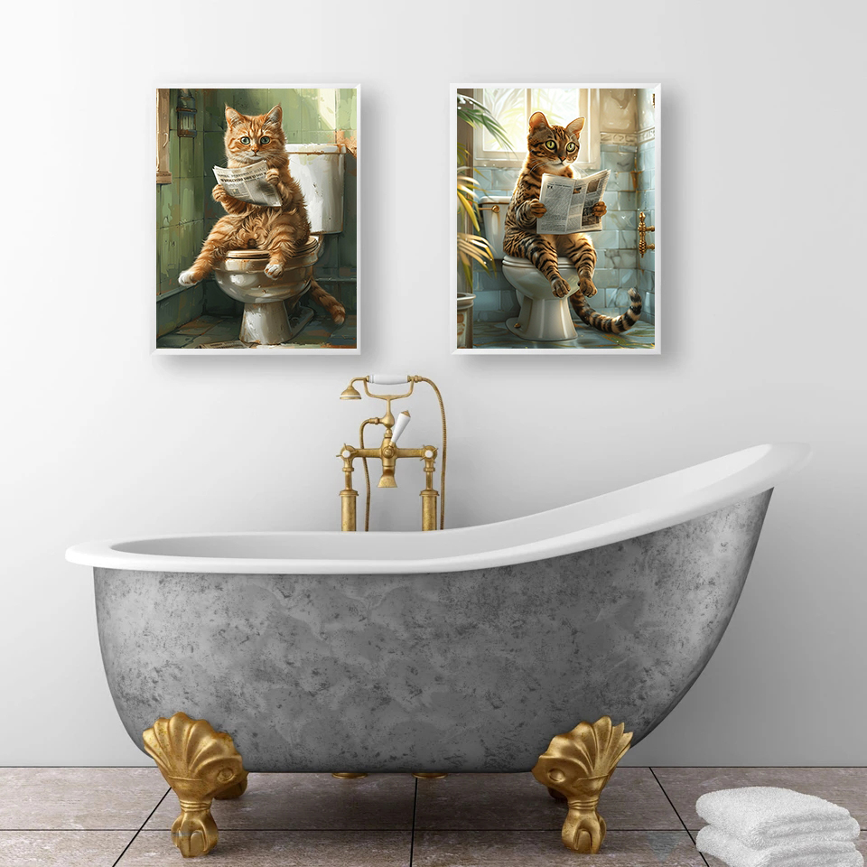 Tier auf der Toilette und zum  – Interior Design Studio Bewertung und Preis