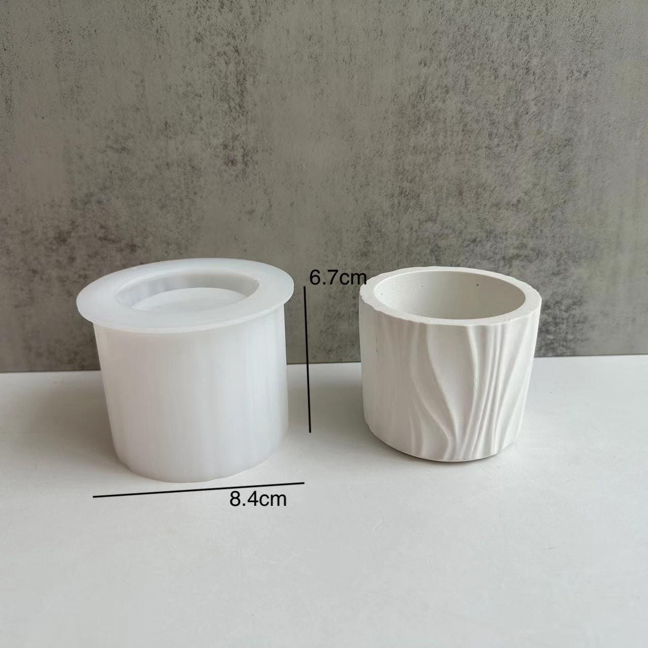 Gips gefütterte Kerze Tasse Si – Ceramic Candle Vessel Bewertung und Preis