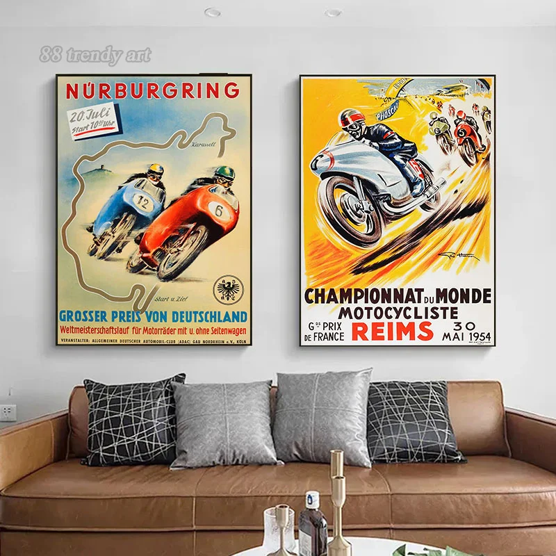 Vintage 24-Pferde-Motorrad-Ren – Interior Design Studio Bewertung und Preis