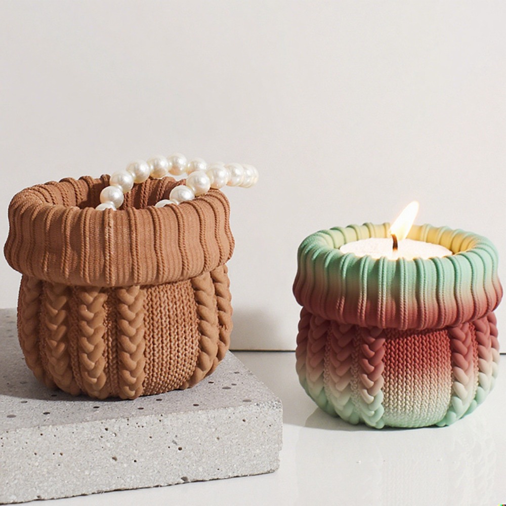 Stricken Hut Gips Kerzenhalter – Ceramic Candle Vessel Bewertung und Preis