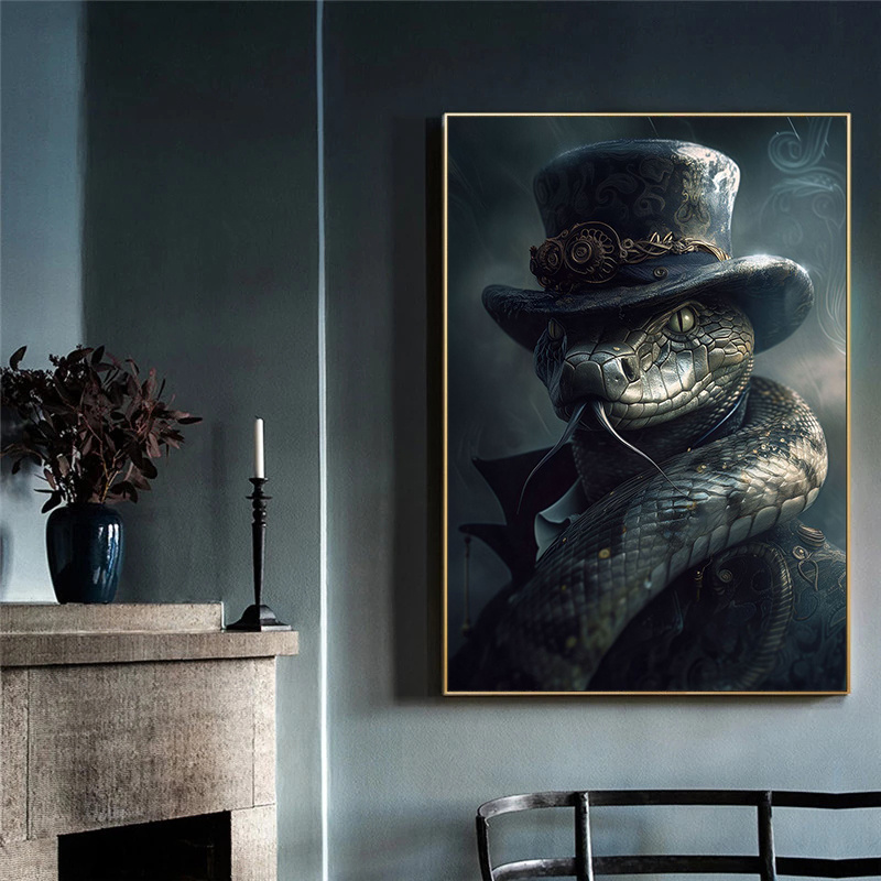 Coole Steampunk Tiere Porträt  – Interior Design Studio Bewertung und Preis