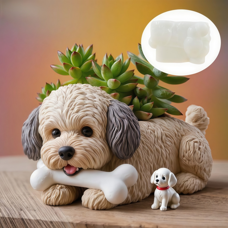 Niedliche Hundeknochen-Form Su – Ceramic Candle Vessel Bewertung und Preis