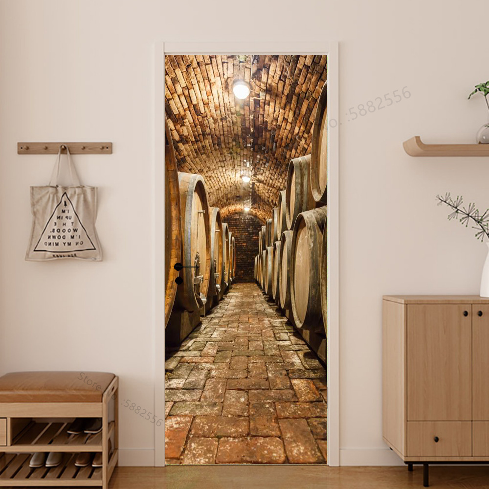 Imitation Holztür-Aufkleber Re – Interior Design Home Bewertung und Preis