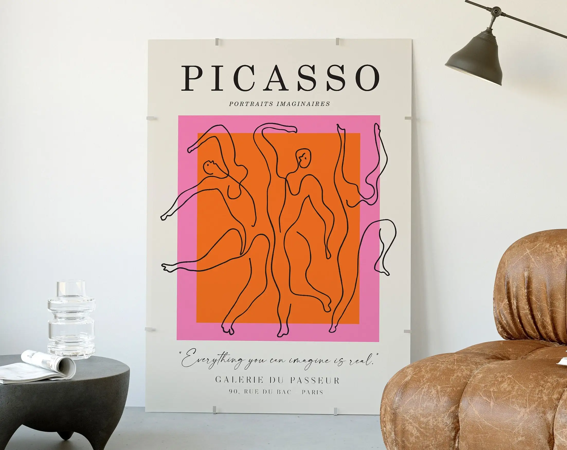 Picasso-Ausstellung, Wandkunst – Interior Design Studio Bewertung und Preis