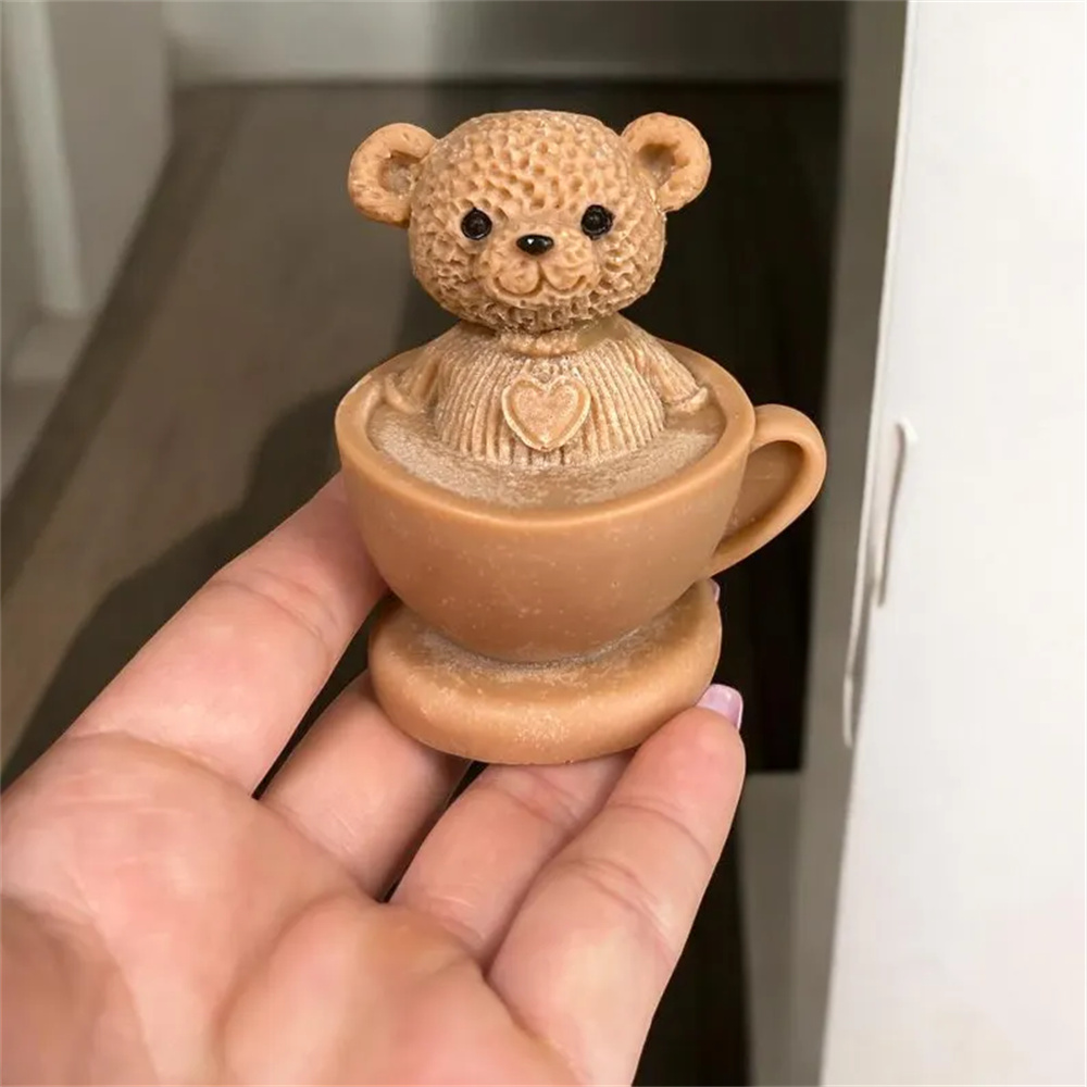 Teddybär in Tasse Silikonform  – Ceramic Candle Vessel Bewertung und Preis